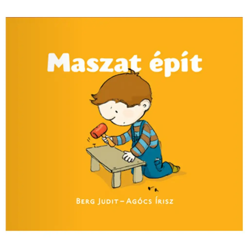 Maszat épít mesekönyv - Pagony