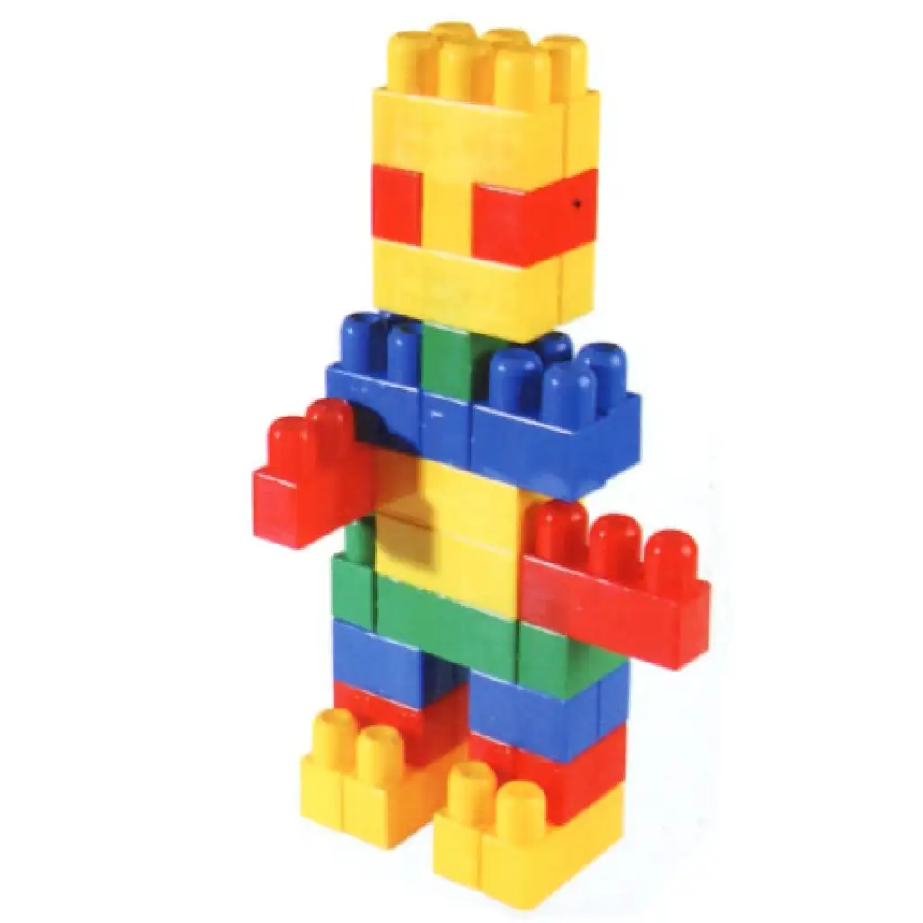 Maxi Blocks építőkockák dömperrel - D-Toys kép 4