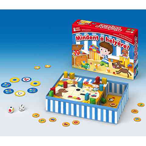Mindent a helyére! társasjáték kép 3