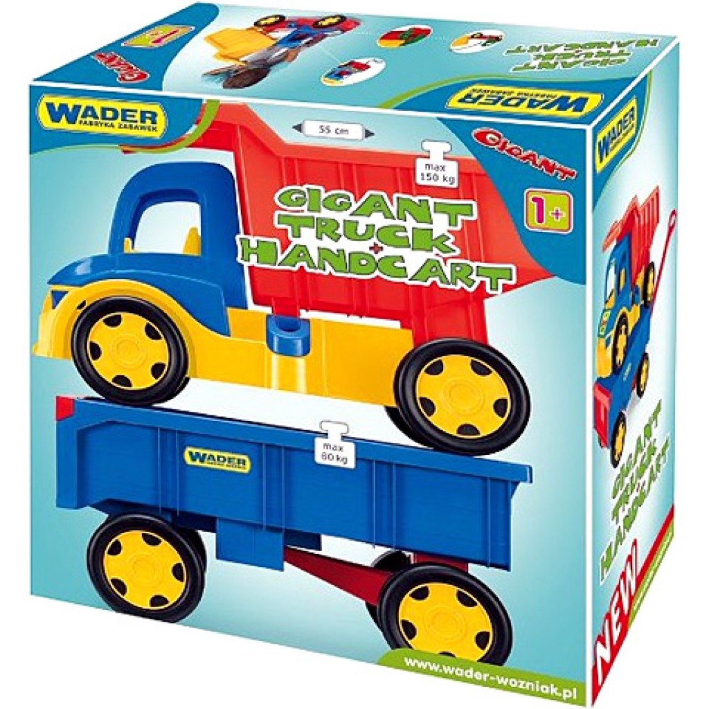 Óriás dömper kézikocsival - Wader kép 2