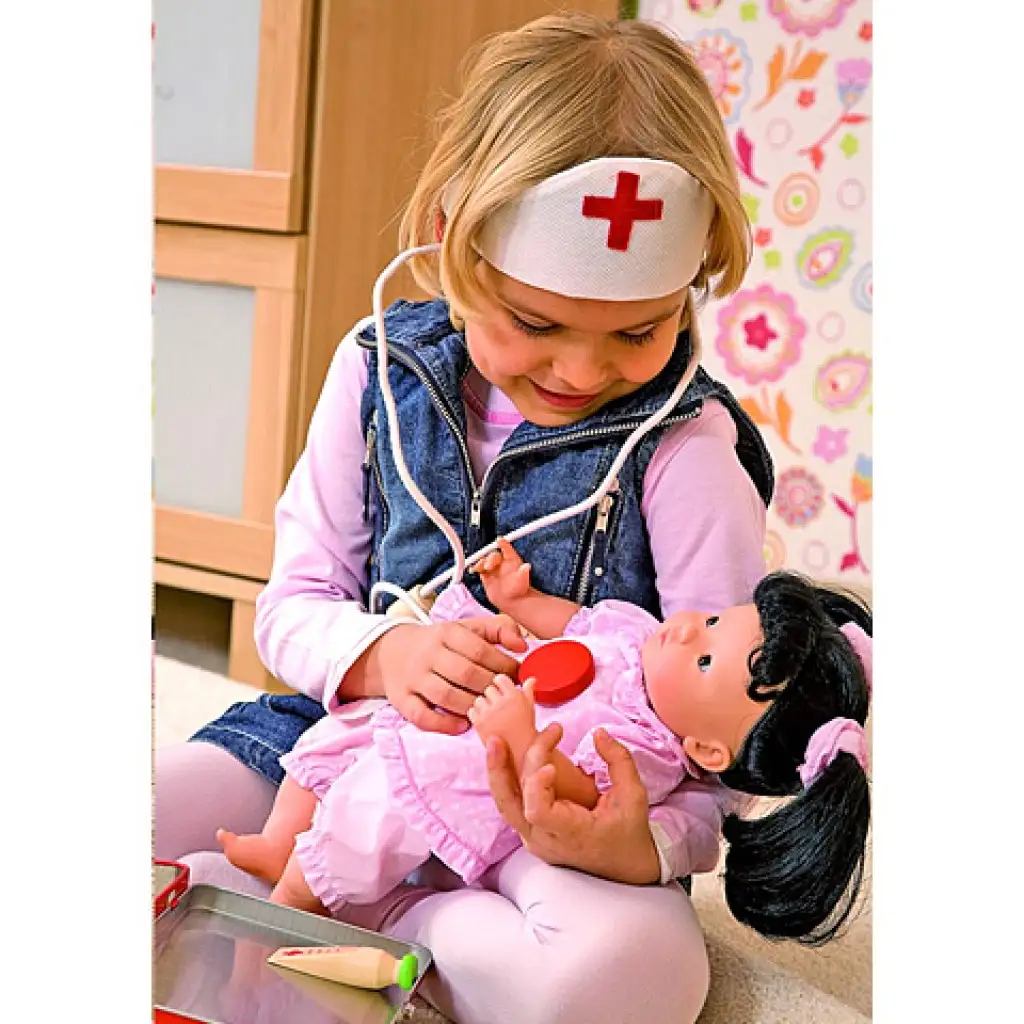 Orvosi táska fa kiegészítőkkel kép 2