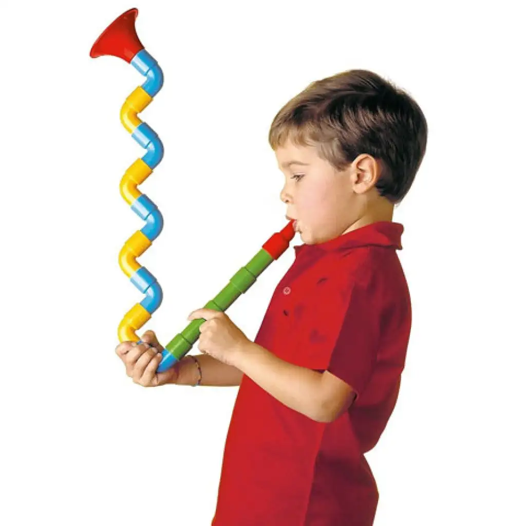 Quercetti: Építhető Szaxofon szett 16 db-os kép 2