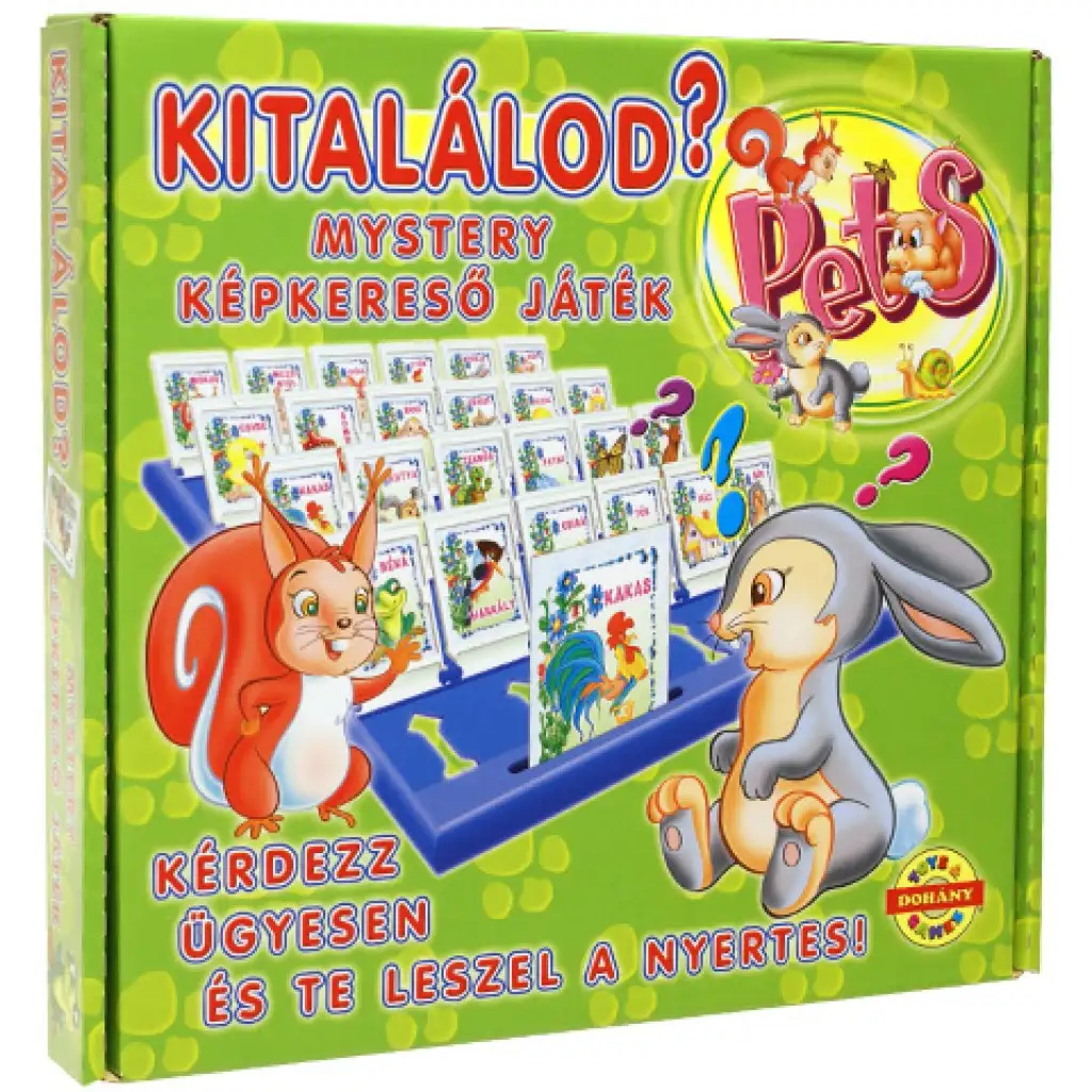 Találd ki! Állatos képkereső társasjáték - D-Toys kép 2