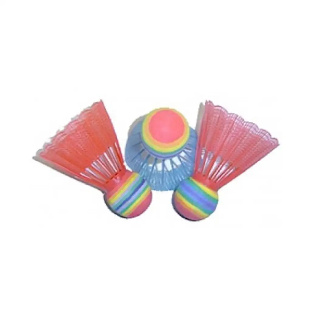 Színes tollaslabda szett 3db-os - Spartan