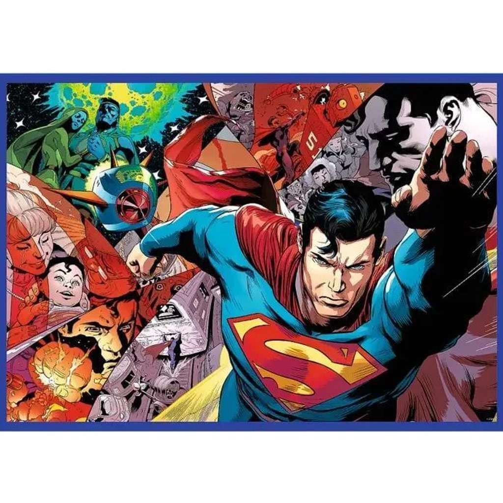 DC: A bátor Superman 4x250db-os puzzle - Trefl kép 2