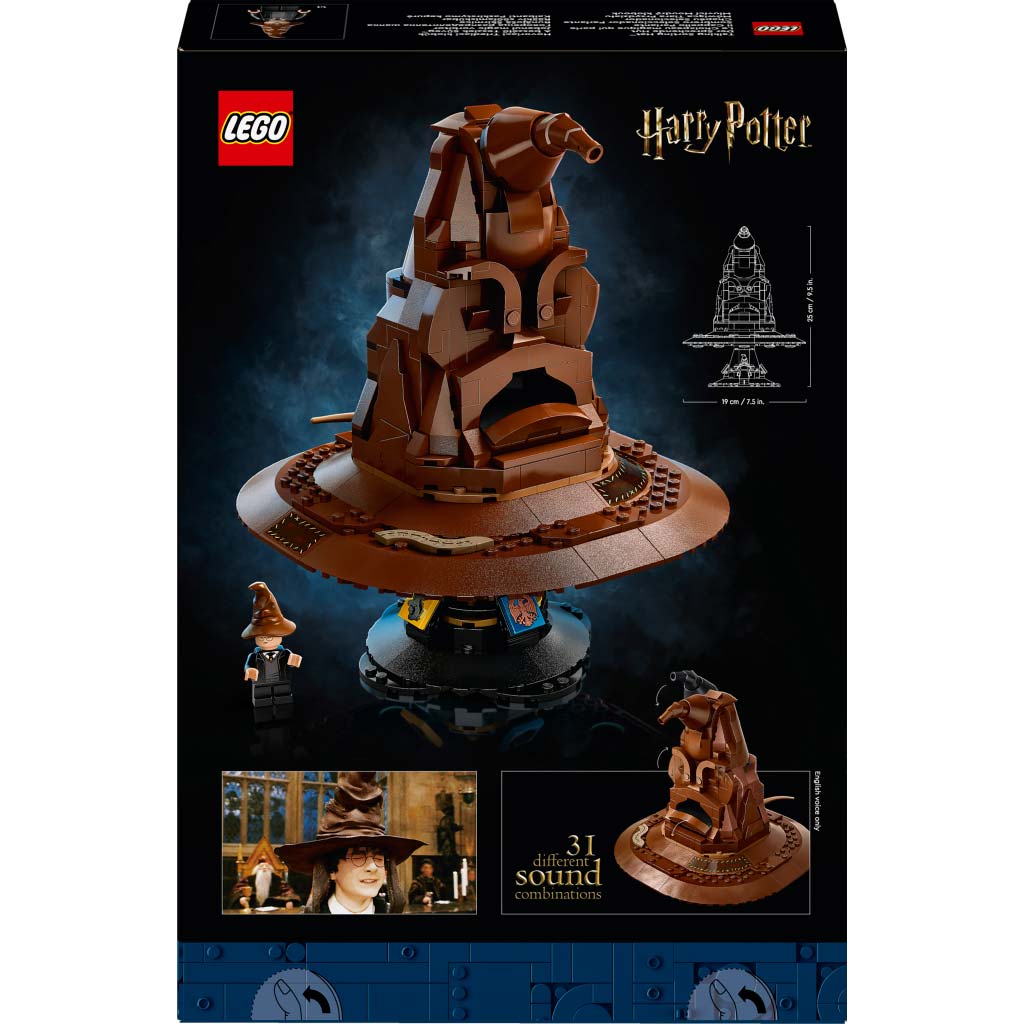 LEGO® Harry Potter™: A beszélő Teszlek Süveg™ (76429) kép 2
