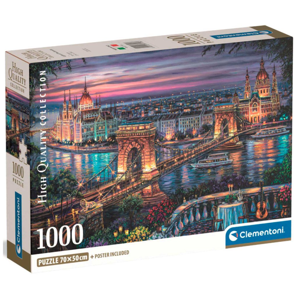 HQC A Duna fényei puzzle 1000 db-os - Clementoni