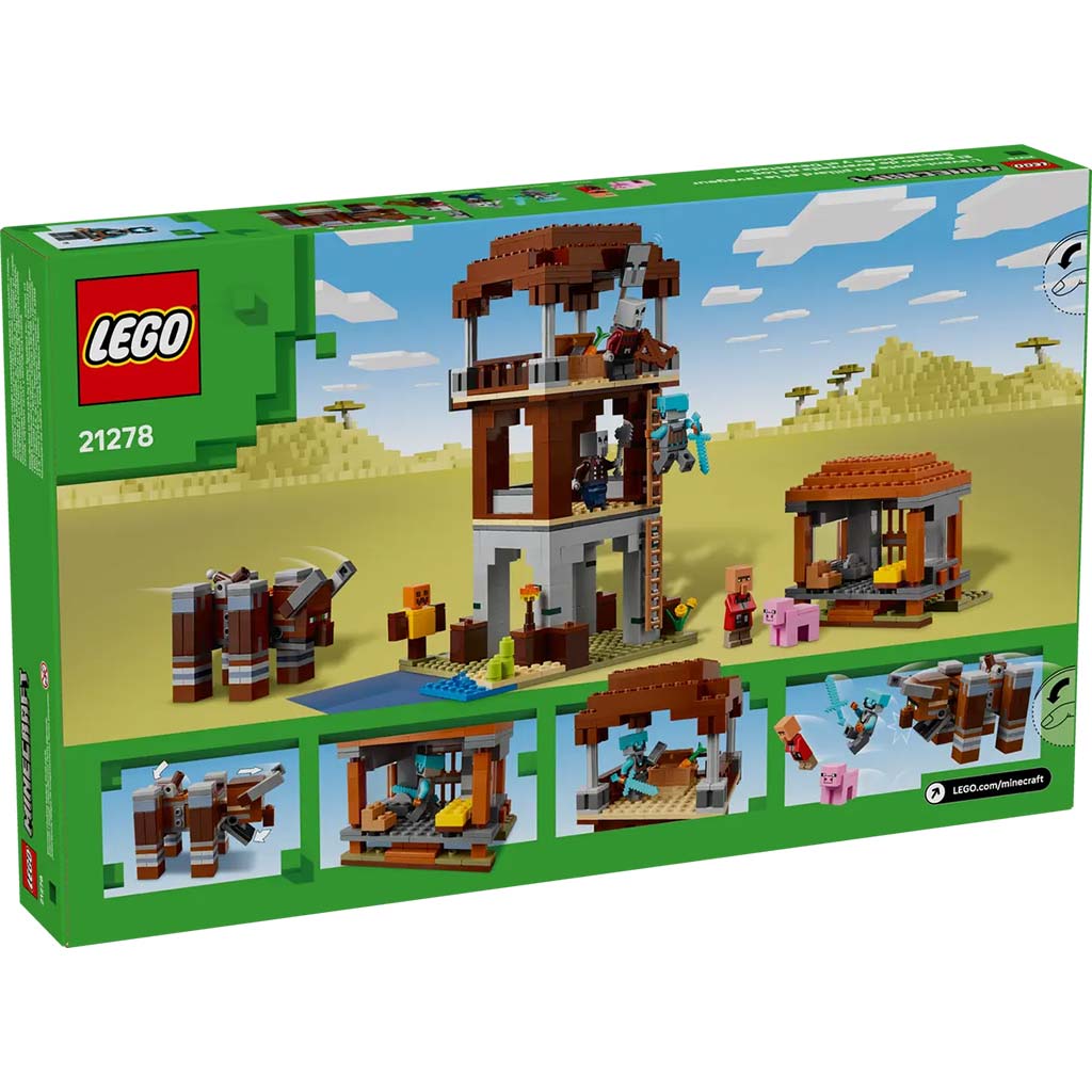 LEGO® Minecraft: A Fosztogató őrtorony és a Romboló (21278) kép 2