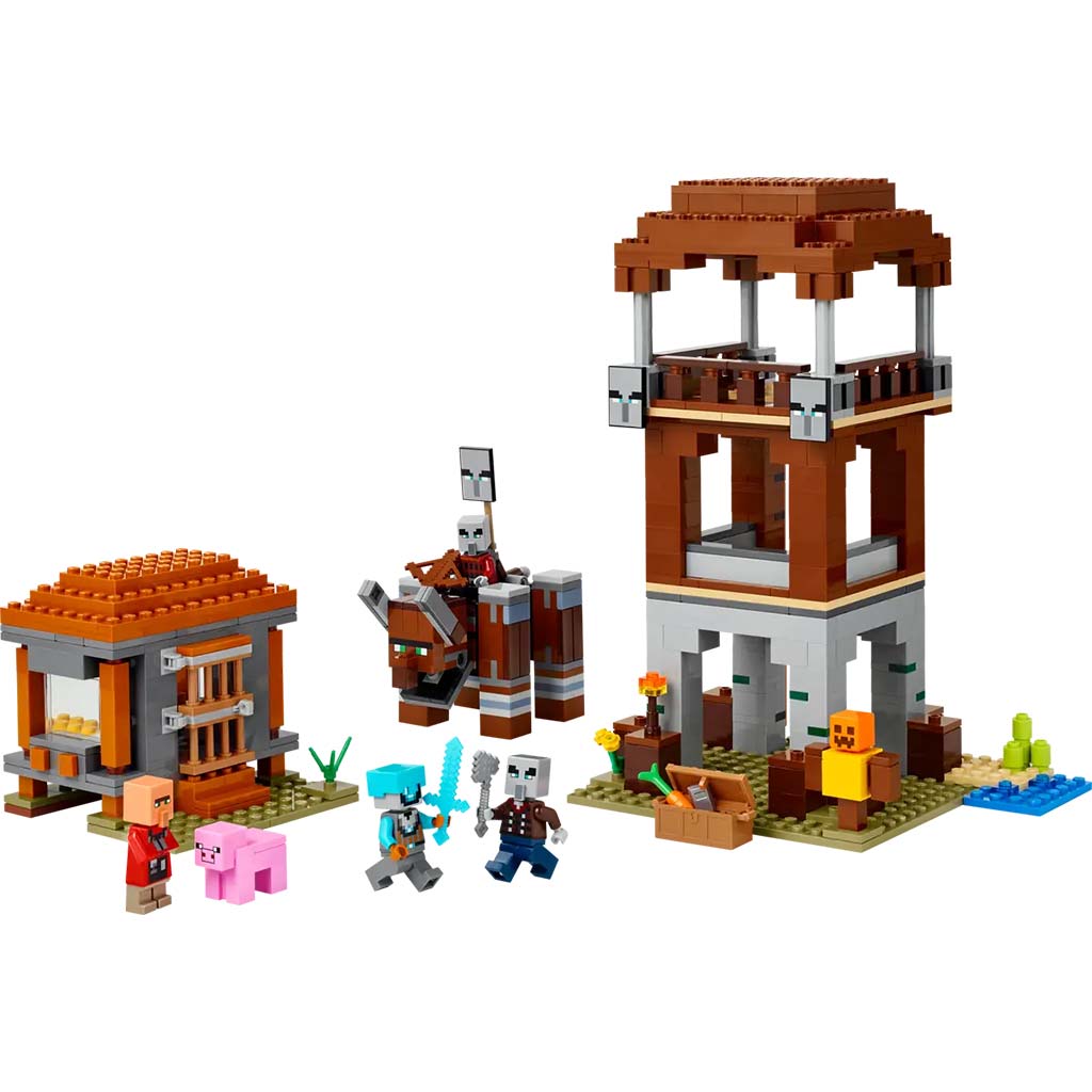 LEGO® Minecraft: A Fosztogató őrtorony és a Romboló (21278) kép 3