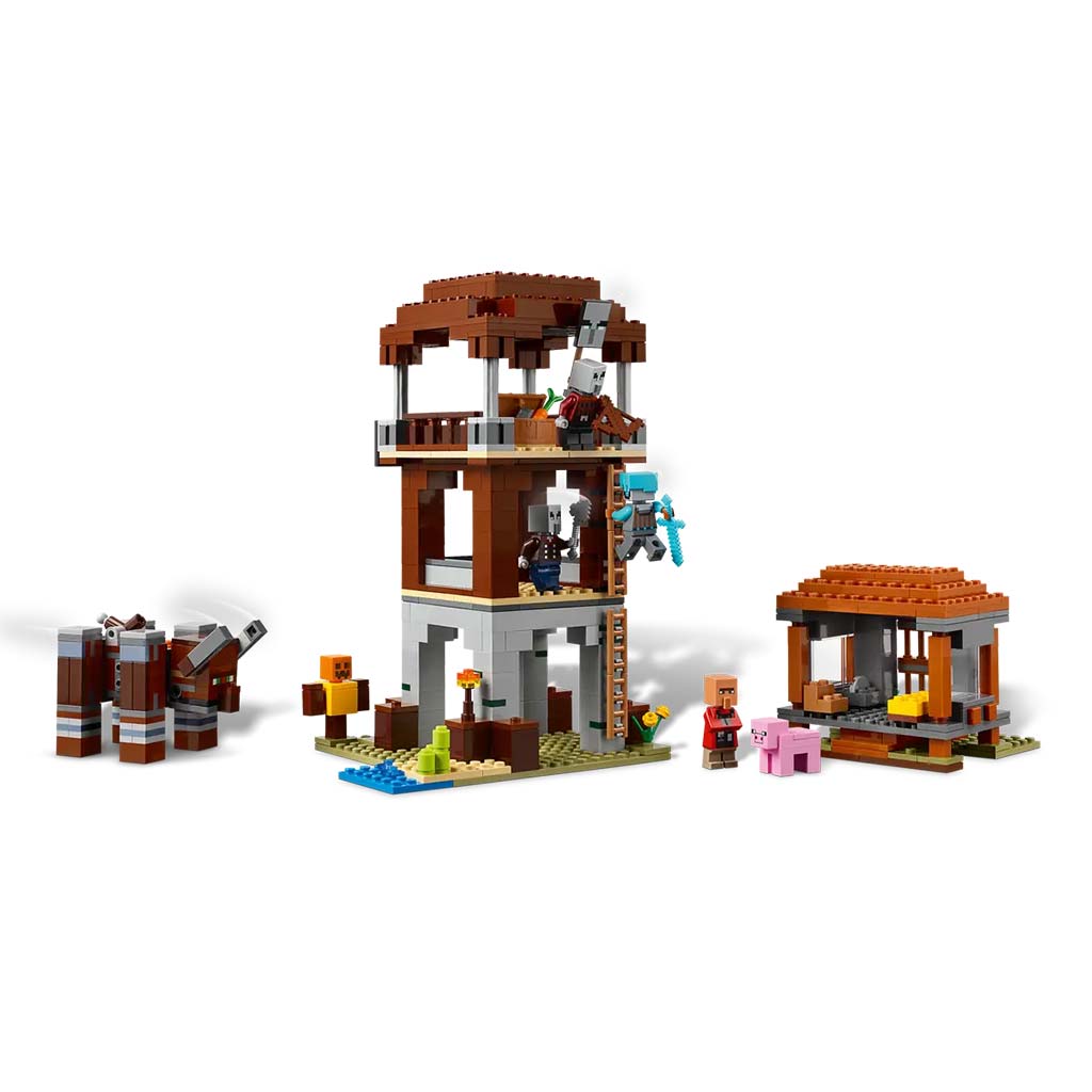 LEGO® Minecraft: A Fosztogató őrtorony és a Romboló (21278) kép 4