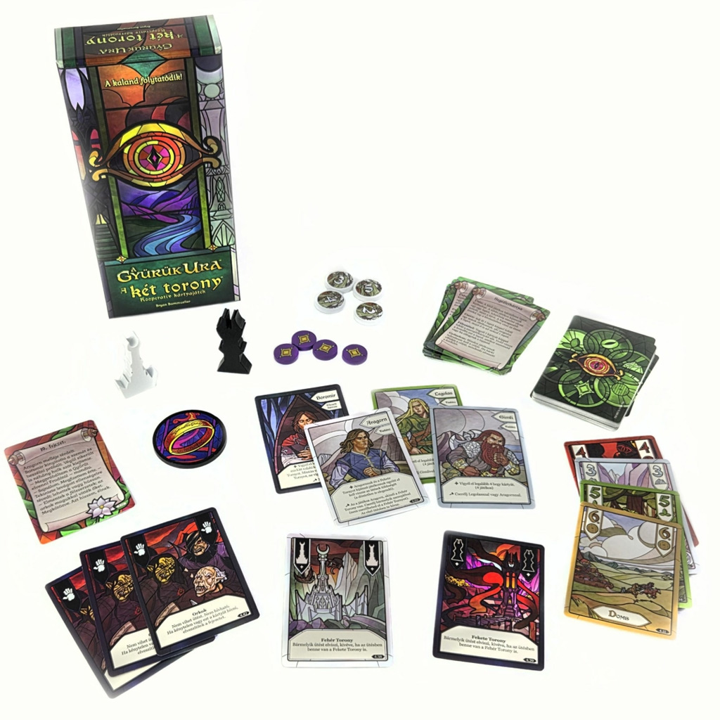 A Gyűrűk Ura - A két torony társasjáték kép 3