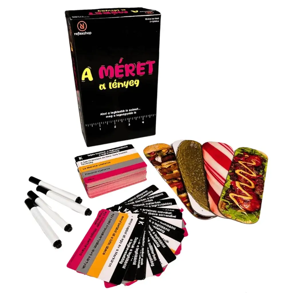 A méret a lényeg társasjáték kép 3