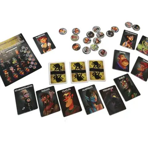 A Rettegés Éjszakája: Vérfarkas társasjáték kép 2