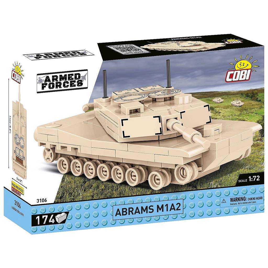 COBI: Abrams M1A2 tank építőjáték (3106)