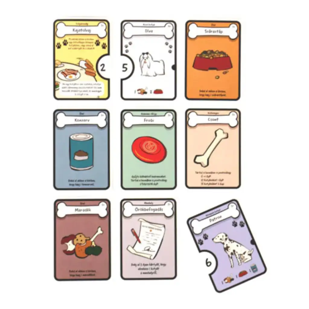 Dog Lover társasjáték kártyákkal kép 2