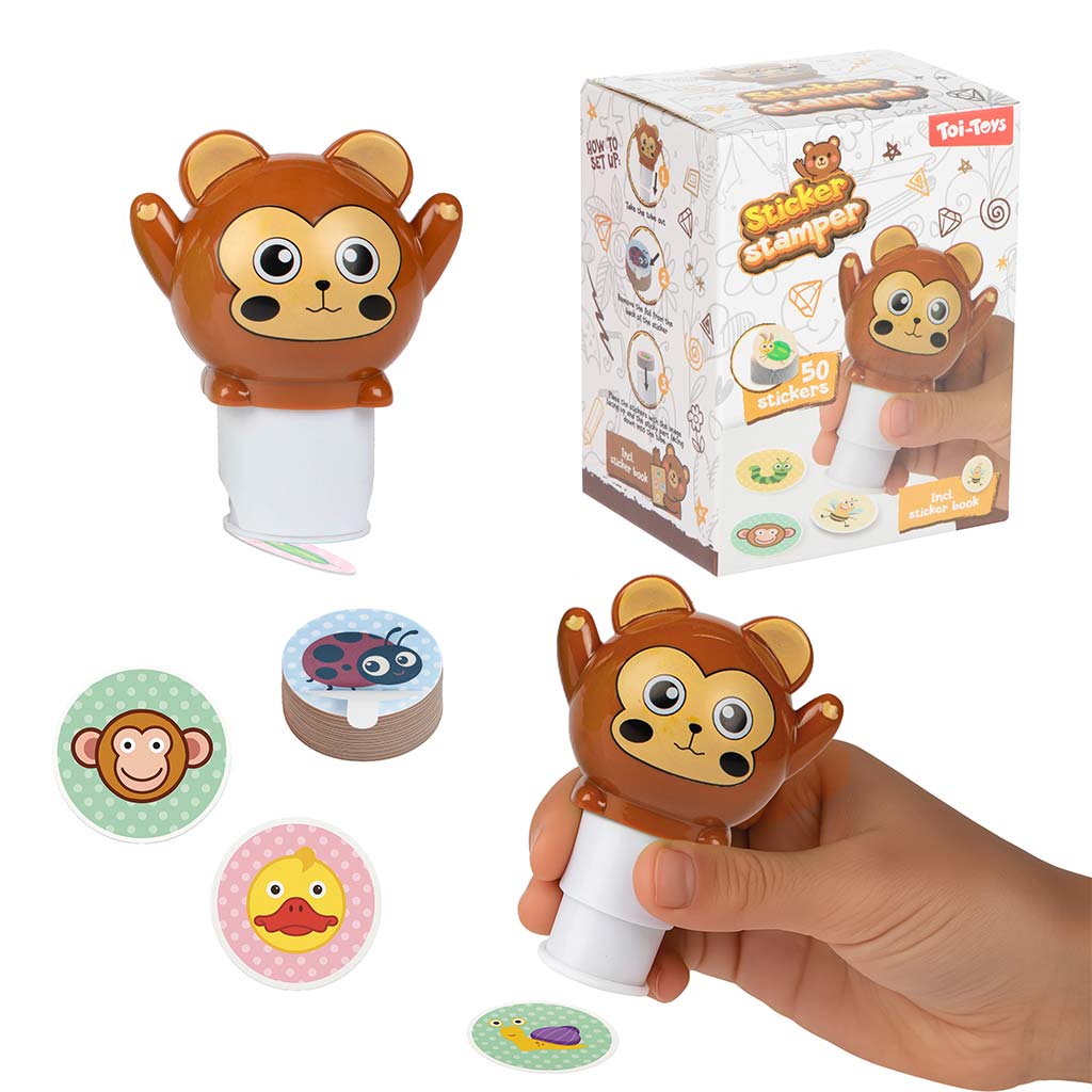 Állatos matricakészítő szett többféle 1db kép 3