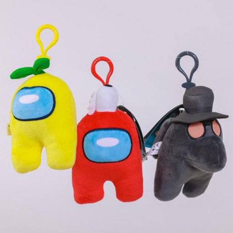 Among Us plüssfigura akasztóval 13cm többféle változatban kép 2