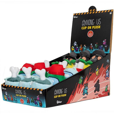 Among Us plüssfigura akasztóval 13cm többféle változatban kép 4