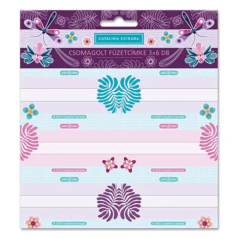 Ars Una: Catalina Estrada 3x6db-os csomagolt füzetcímke
