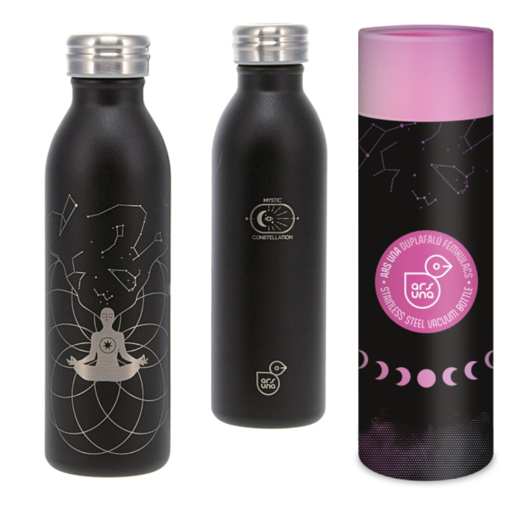 Ars Una Mystic Constellation duplafalú fémkulacs 600ml