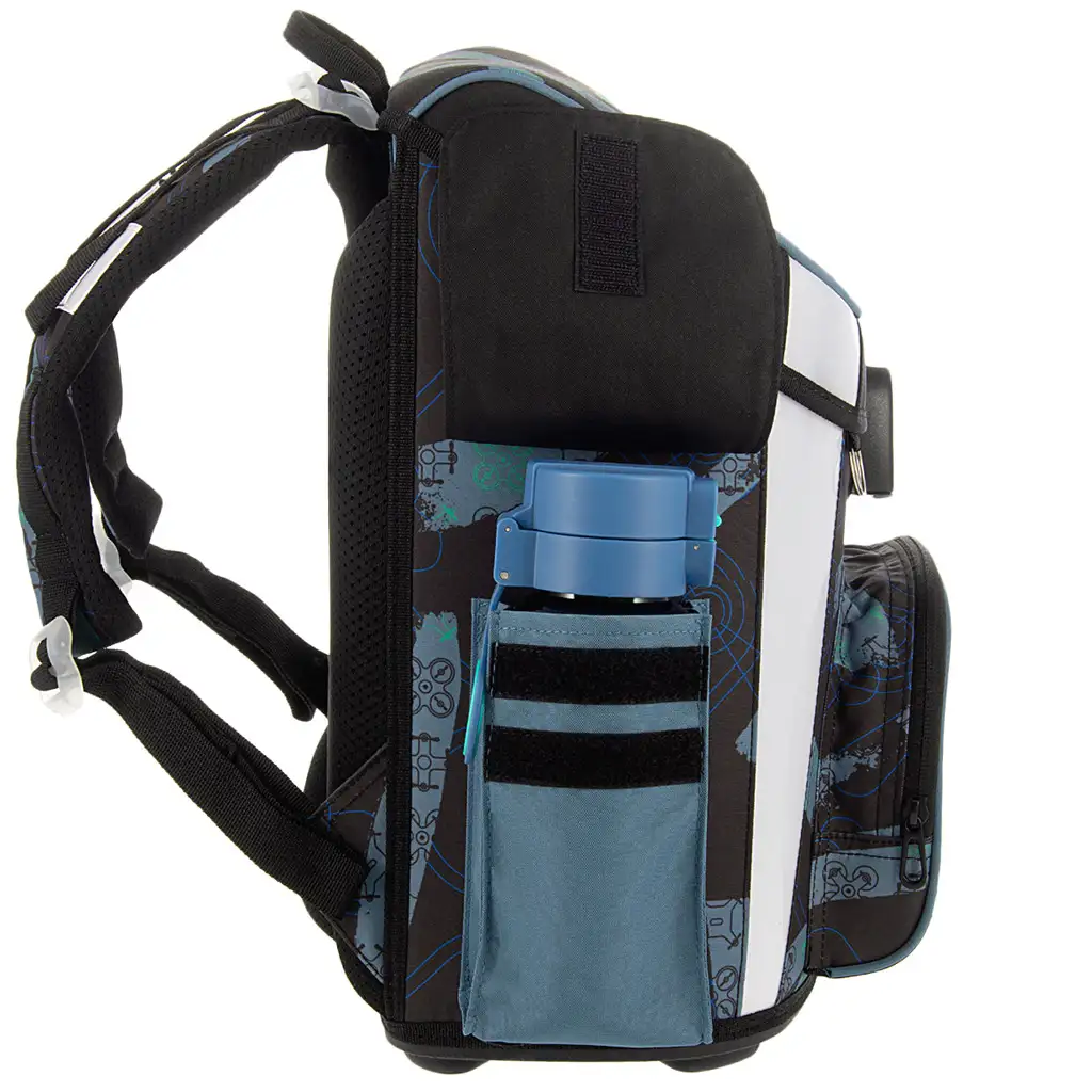 Ars Una: Drone Pro kompakt ergonomikus mágneszáras iskolatáska, hátizsák 33x41x24cm kép 2