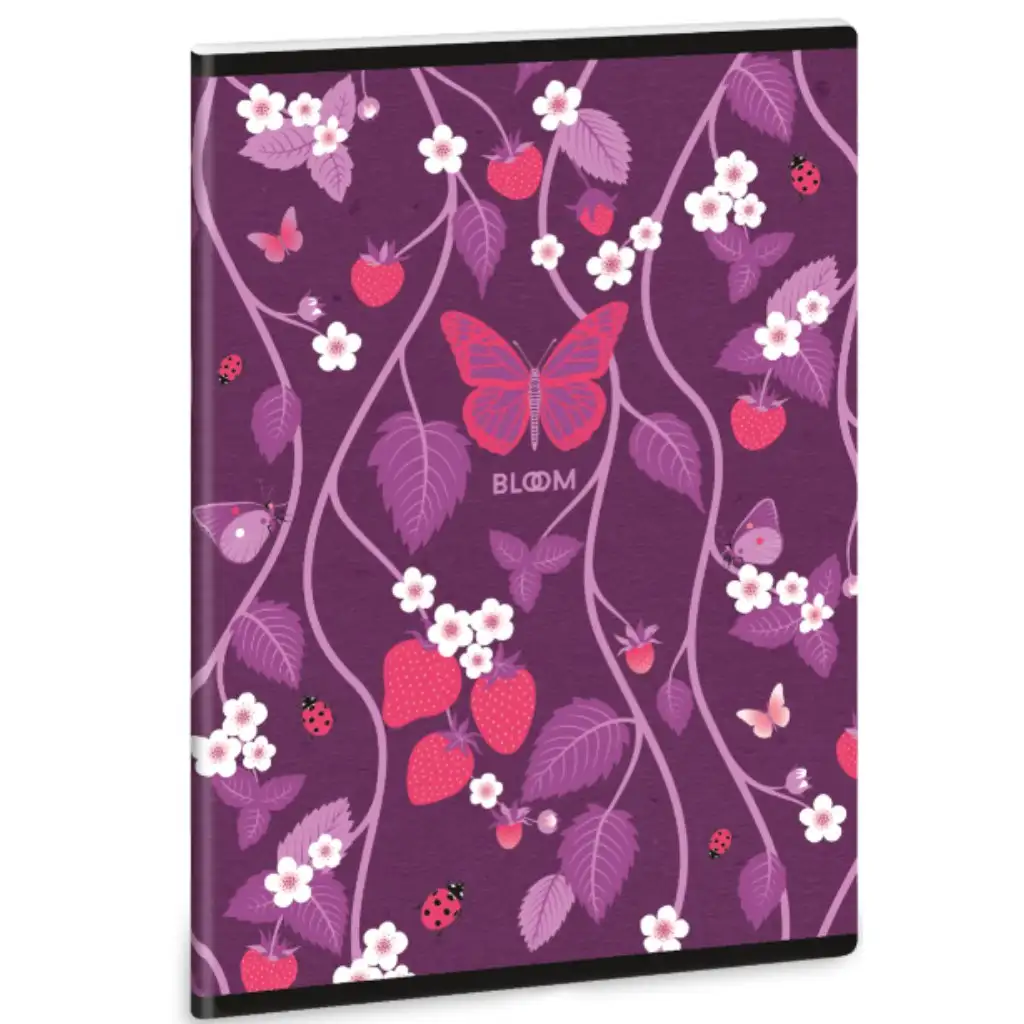 Ars Una Bloom Papillon extra kapcsos füzet A/5