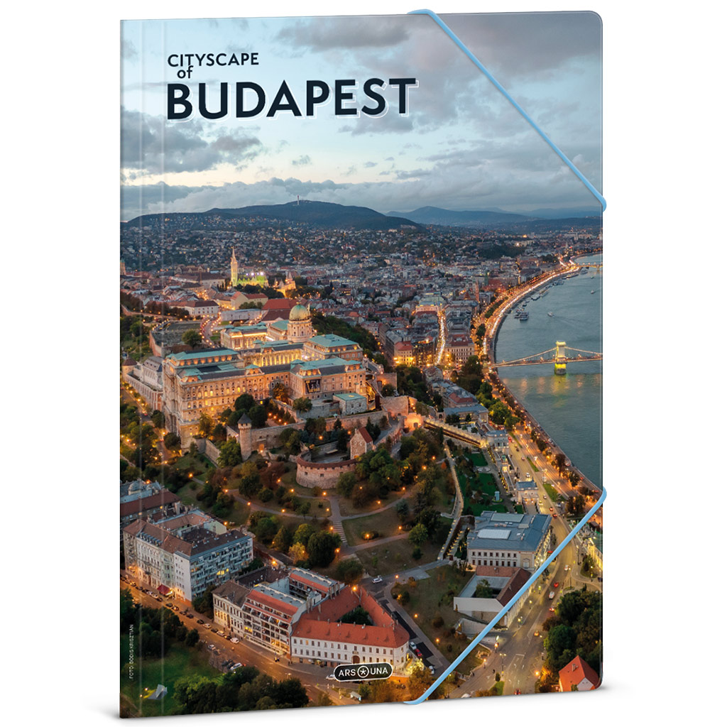 Ars Una: Cityscape of Budapest gumis mappa A/4