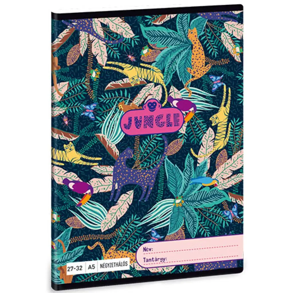 Ars Una: Jungle kockás füzet A/5 27-32