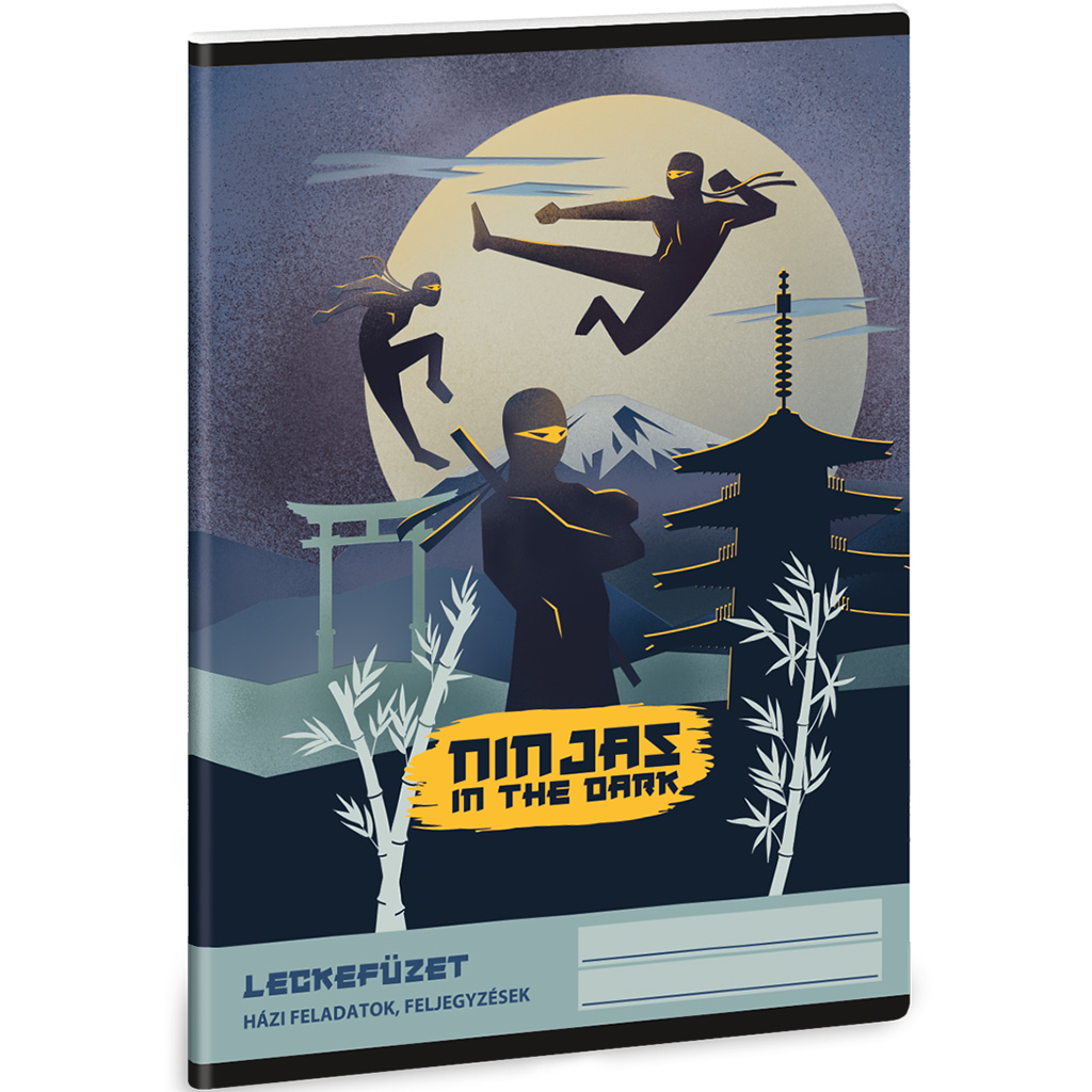 Ars Una: Ninjas in the dark leckefüzet 38 lapos A/5