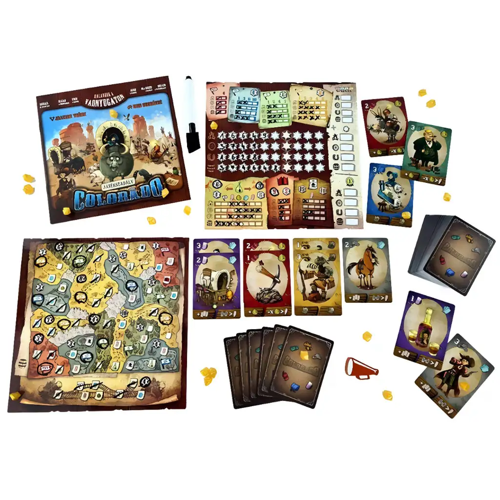 Colorado - Kalandok a vadnyugaton társasjáték kép 2