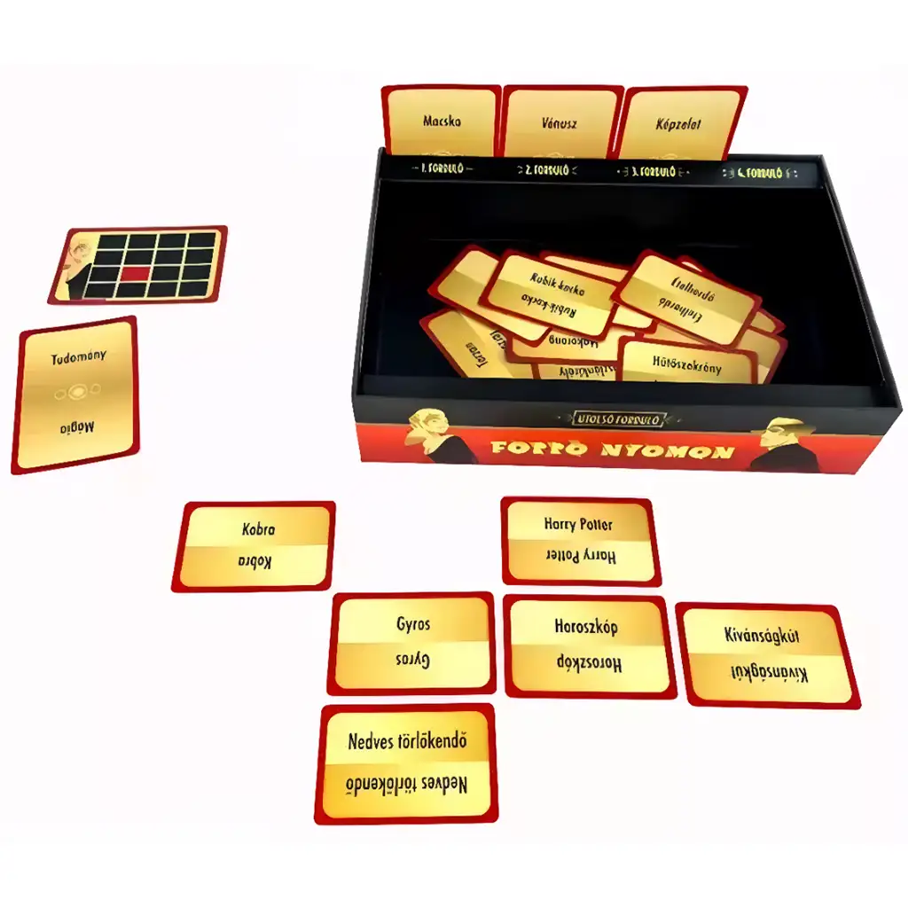 Forró nyomon társasjáték kép 3