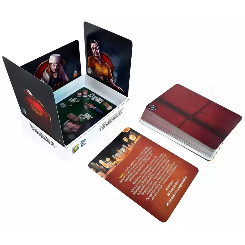 Nyomozópakli – Nem játszhatod ki a halált nyomozós kártyajáték kép 2