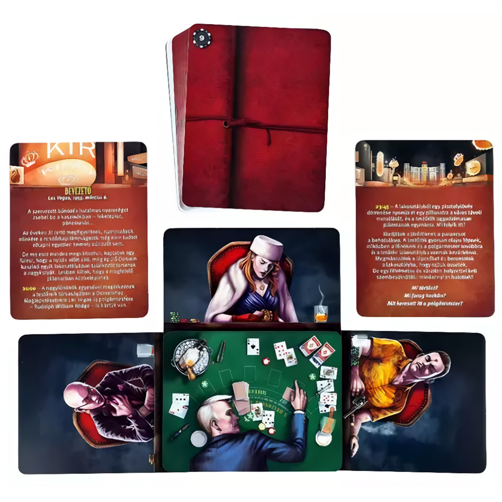 Nyomozópakli – Nem játszhatod ki a halált nyomozós kártyajáték kép 4