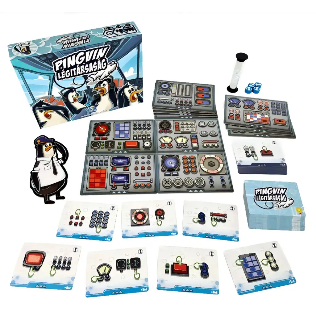 Pingvin légitársaság társasjáték kép 2
