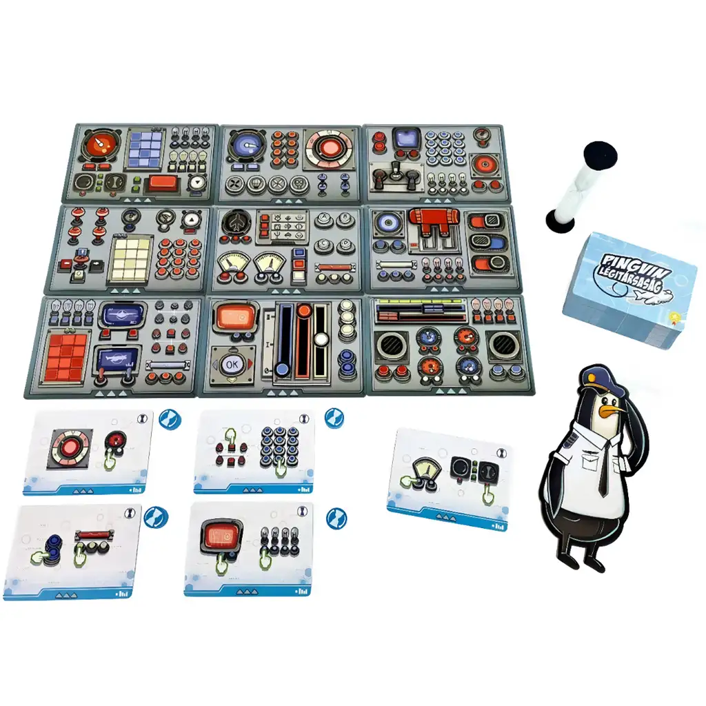 Pingvin légitársaság társasjáték kép 3