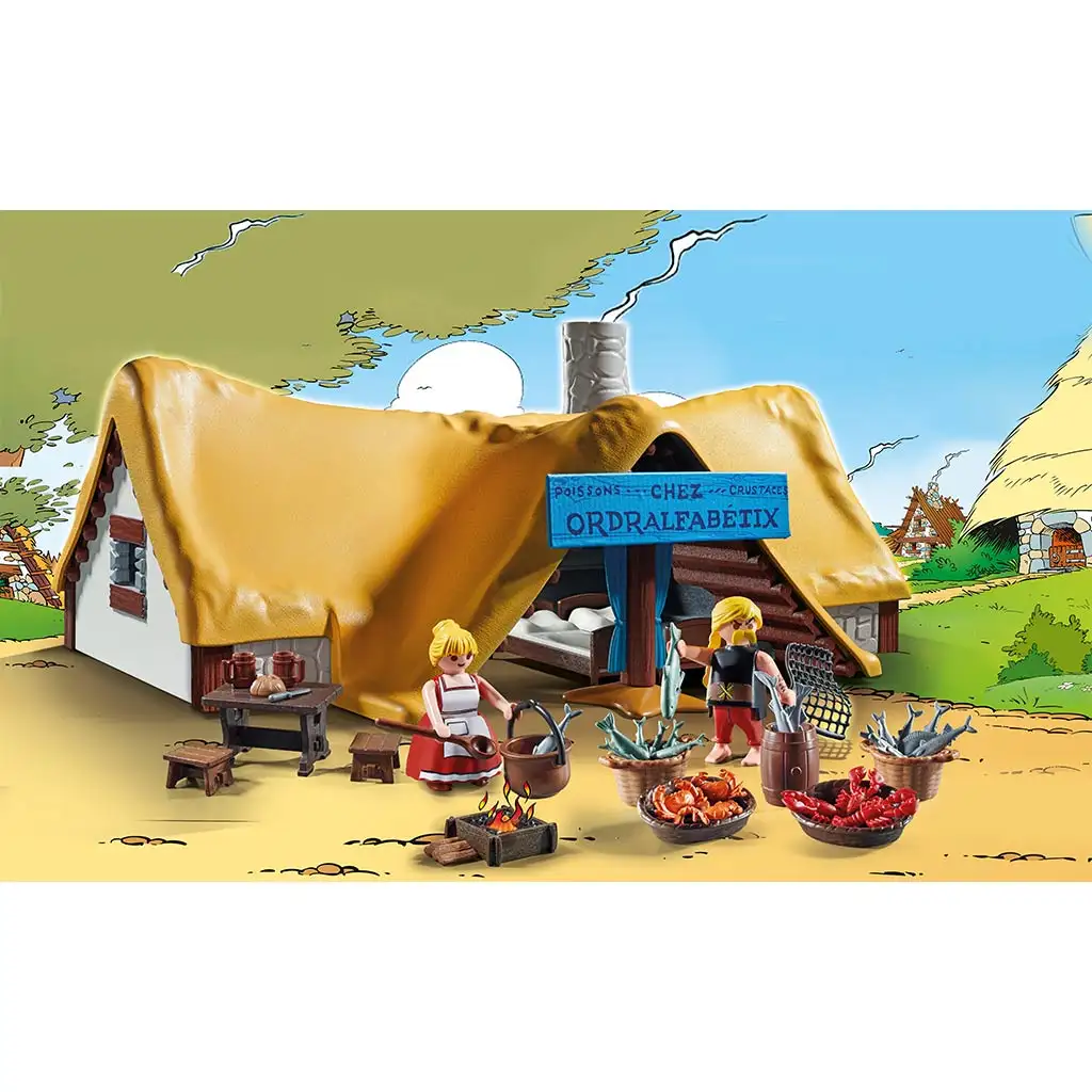 Playmobil: Asterix - Unhygienix kunyhója (71266) kép 2