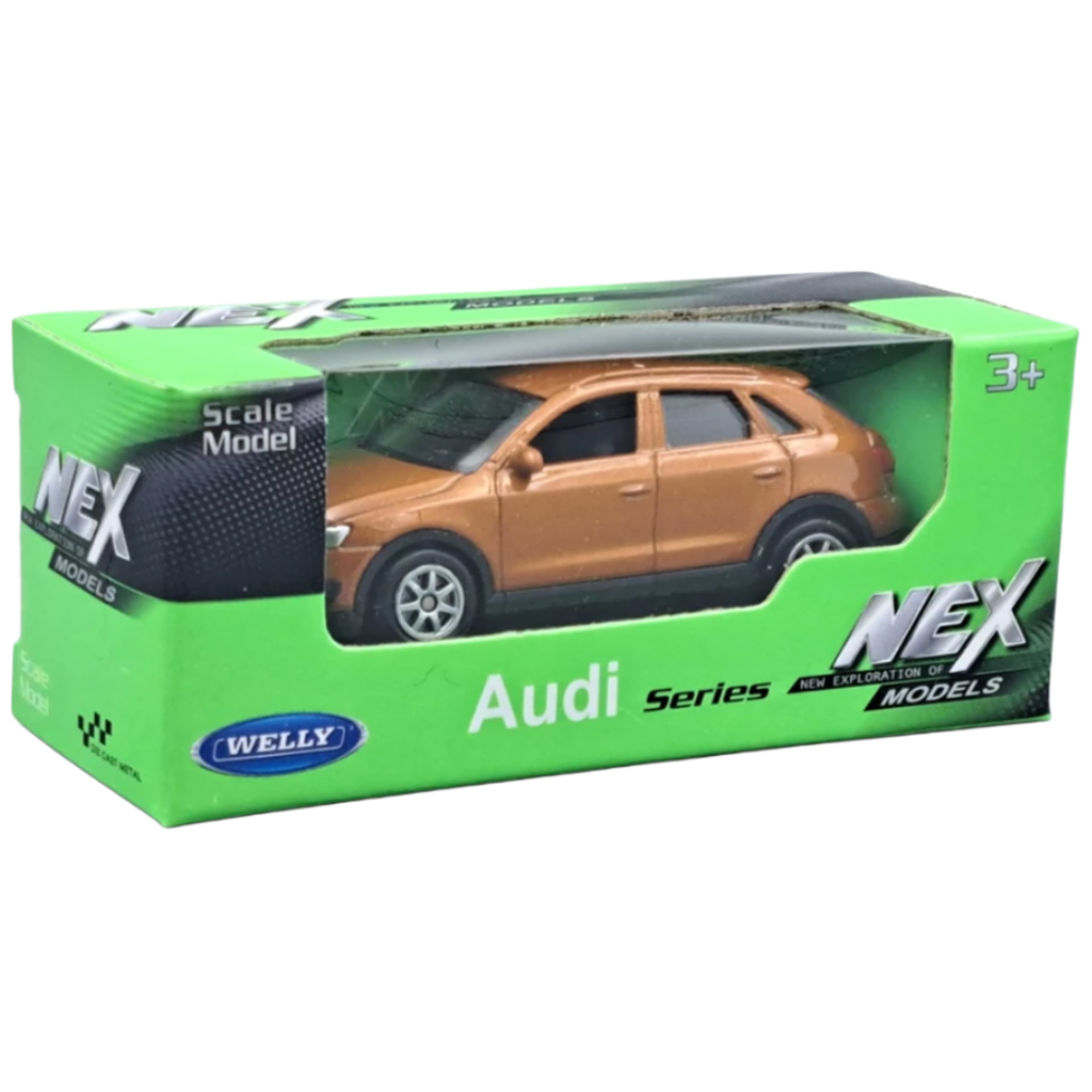 Welly: Audi Q3 barna kisautó modell 1/64