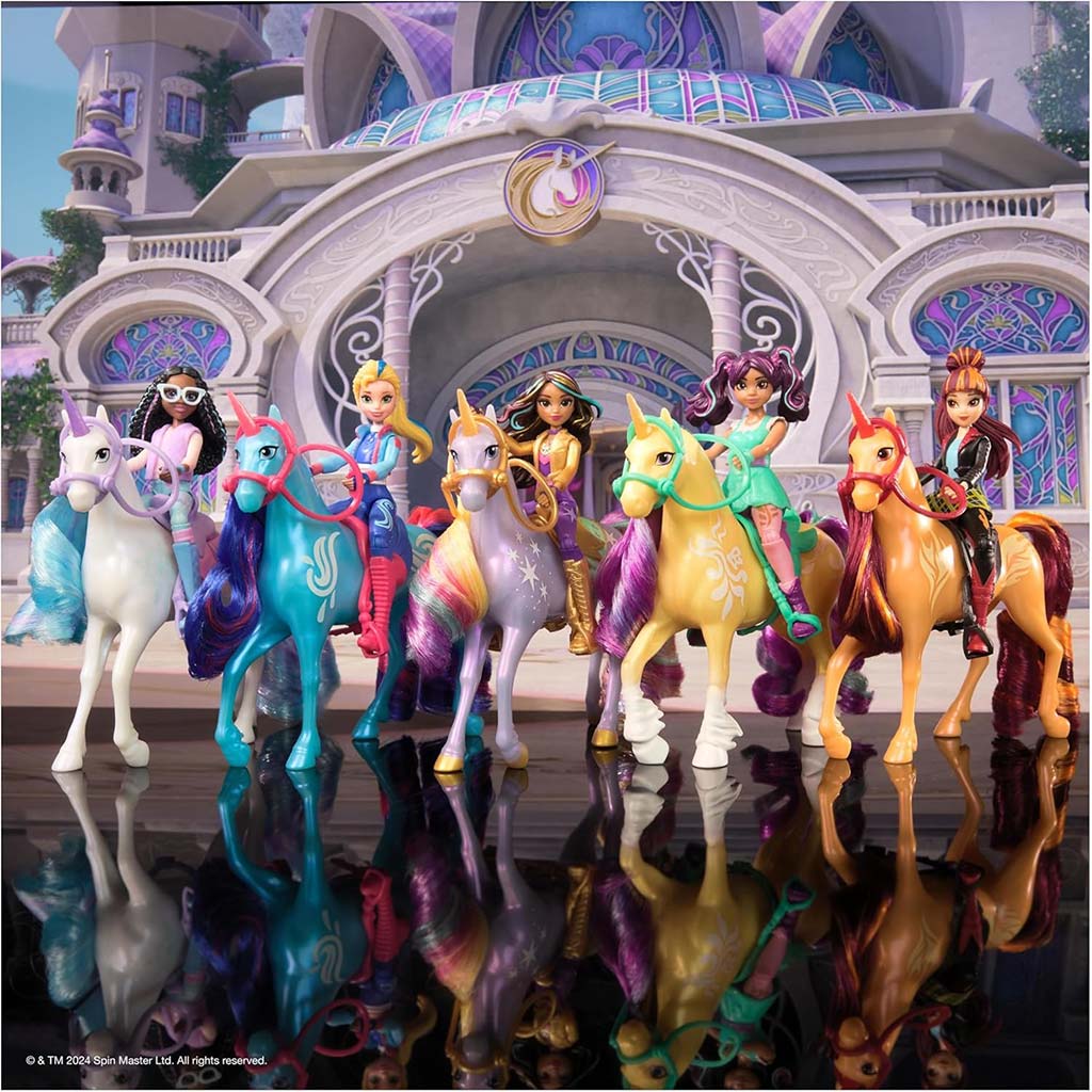 Unikornis Akadémia: Ava és színváltós Leaf játékszett - Spin Master kép 4