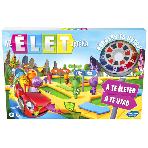 Az élet játéka társasjáték 2021 - Hasbro