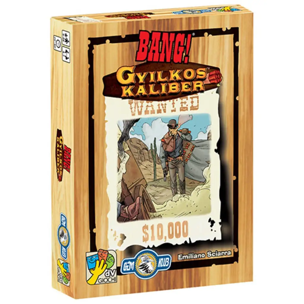 Bang! Gyilkos kaliber társasjáték kiegészítő