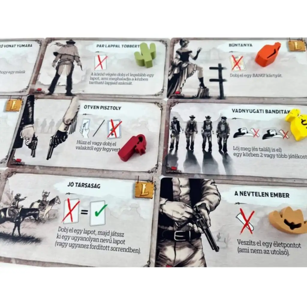 BANG! Legendák társasjáték kiegészítő kép 3