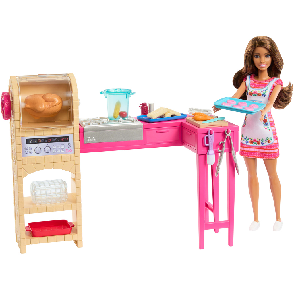 Barbie és Teresa: Álomkonyha játékszett - Mattel kép 5