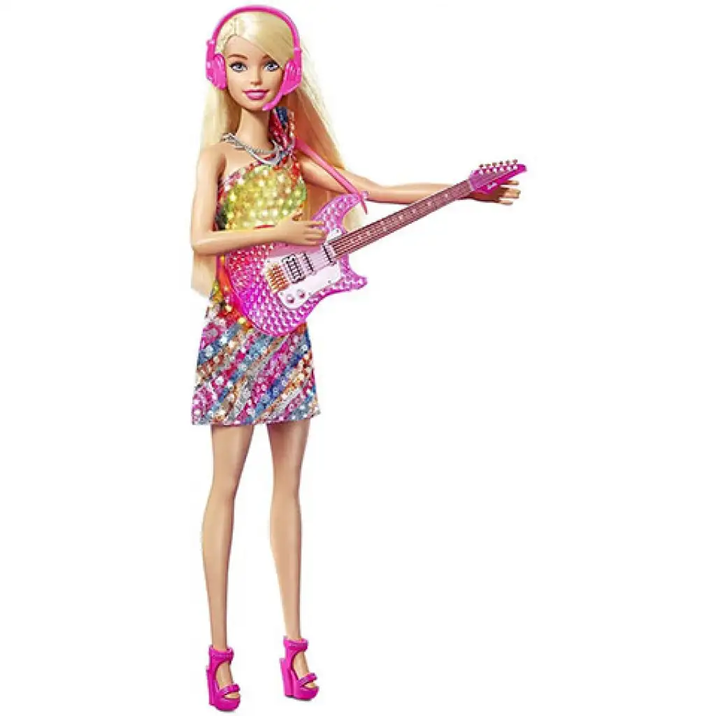 Barbie: Big City, Big Dreams Malibu Karaoke baba - Mattel kép 2