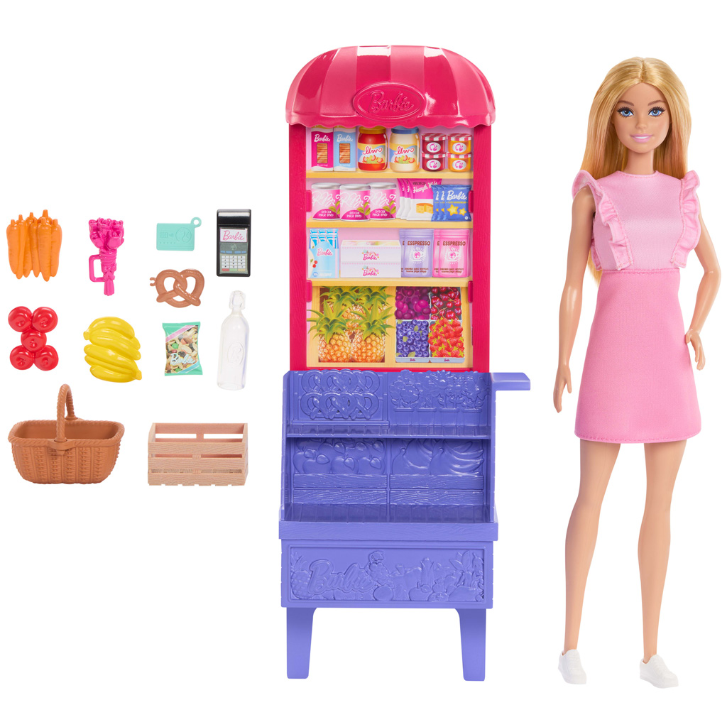 Barbie és Teresa: A barátság receptje - Barbie csemegepultja játékszett - Mattel kép 2