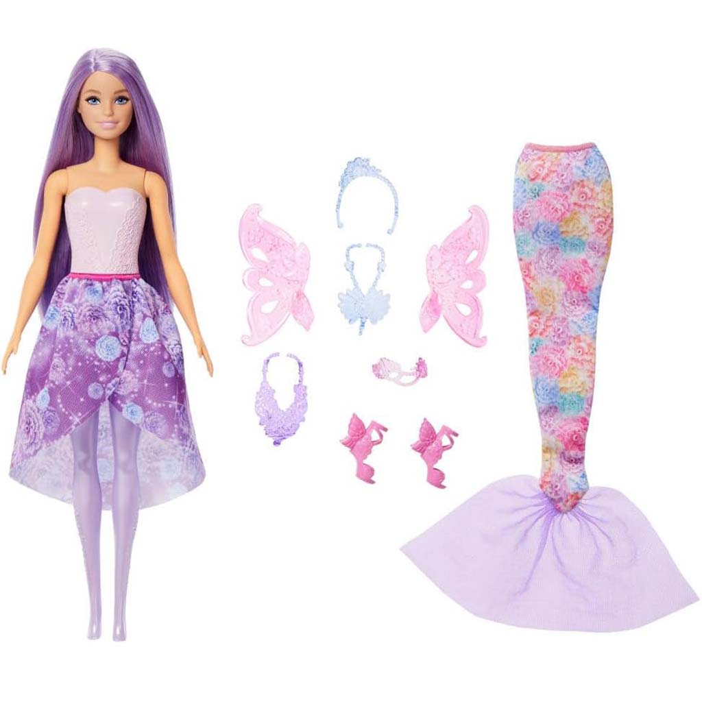 Barbie Dreamtopia Átváltozó hercegnő - Mattel kép 4