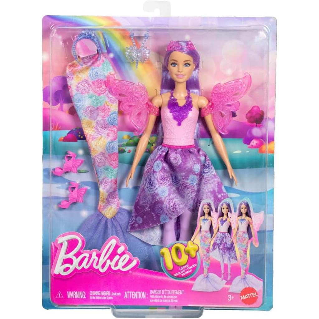Barbie Dreamtopia Átváltozó hercegnő - Mattel