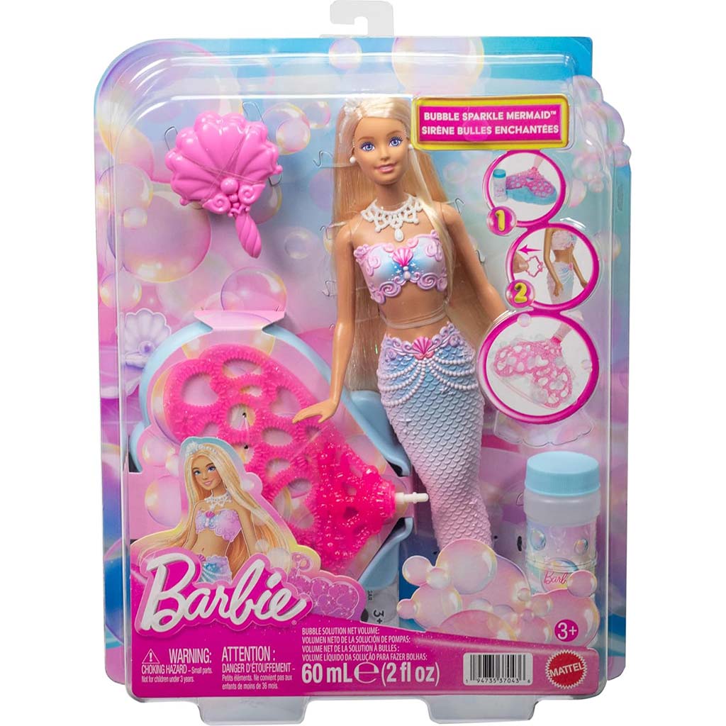 Barbie Dreamtopia Buborékvarázs sellő - Mattel