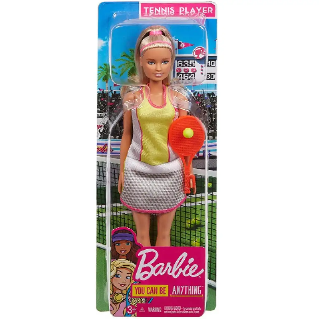 Barbie Lehetsz Bármi: Teniszjátékos Barbie karrierbaba - Mattel