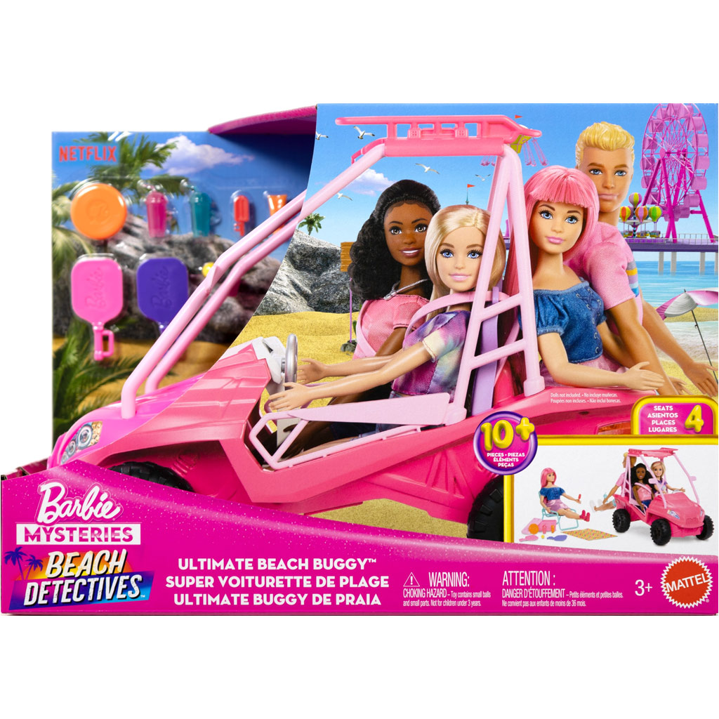 Barbie Mysteries: Beach Detectives strandjárgány - Mattel