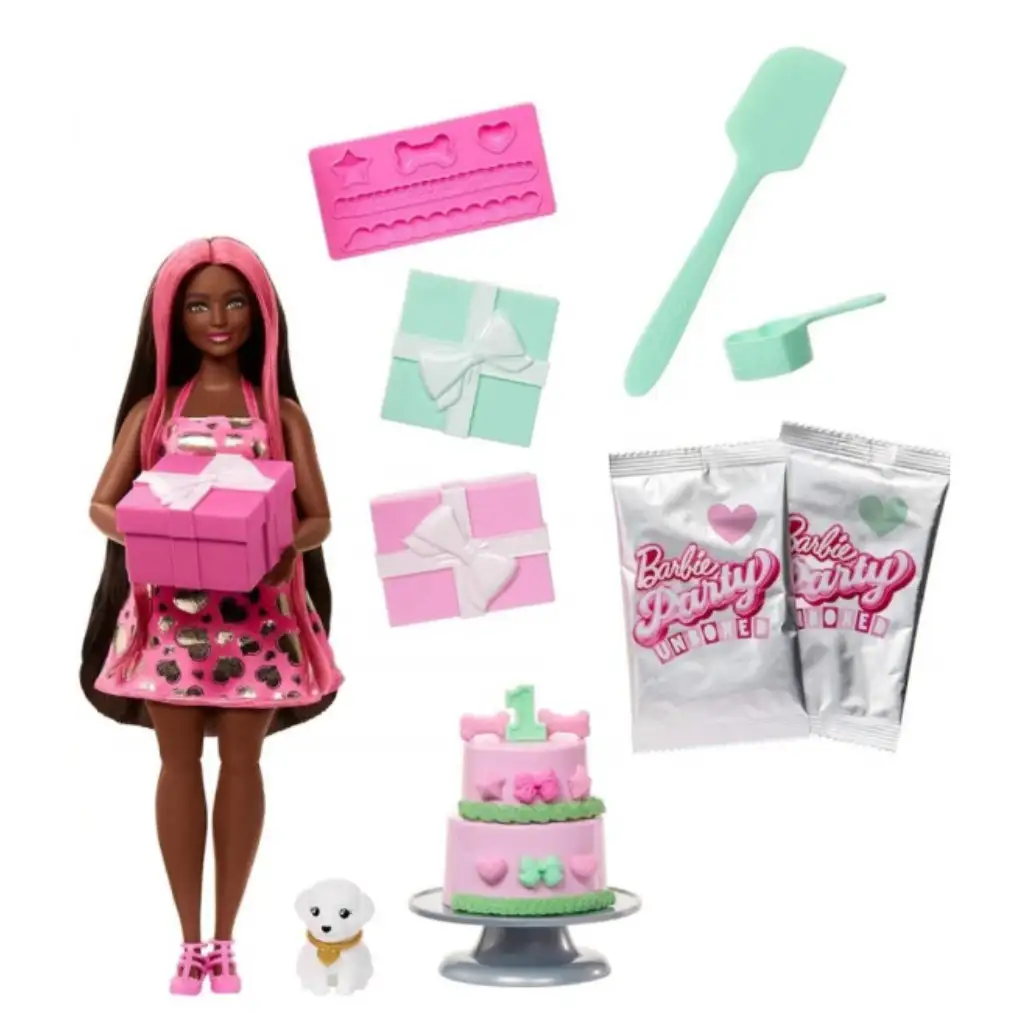Barbie: Party Reveal Meglepetés szett - Mattel kép 2